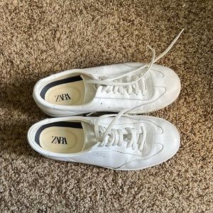 White Zara Shoes 6.5 EU 38
